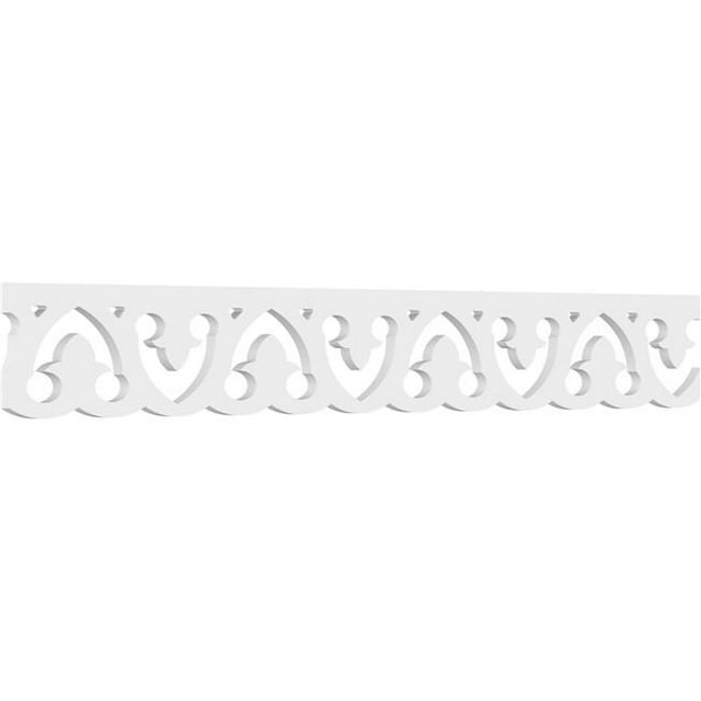 Ekena Millwork RUNP06X0625X48MET 6 x 48 Po Pas 0,62 Po Métamora Architecture Grade PVC Course Garniture