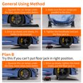 thumbnail image 4 of Low  Car Ramps, 2pcs Plastic Automotive Ramp 2.5in Lift Height  For Car Maintenance, 4 of 8