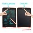 thumbnail image 2 of BAMAIA 8.5 Inch LCD Writing Board Partial Erase Lock Delete Button Black, 2 of 6