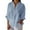 Light blue, variant on Oversized Button Down Shirts for Women, Women’S Retro Button Down Short Sleeve Shirt with Ruffled Sleeves – Soft Linen Like Fabric Regular Fit Easy Button Down Shirts for Women Hot Pink XL