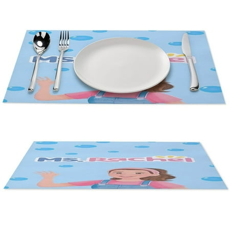 

Ms. Rachel Cute cartoon table mat non-slip heat-resistant washable 1 PCS