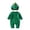 /c78Green86, variant on CUZIBR Dinosaur Boy Girl Halloween Onesie Animal Romper Jumpsuit Hooded Zip Up Long Sleeve Funny Dress-up Party Clothes,Green,1-3 Months