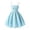 Z1 Blue, variant on Girls Casual Dress Baseball Pattern Ruffle Hem Skirt Summer Everyday Knit Camisole Dress 2-10Y