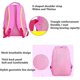 thumbnail image 1 of Mochila escolar para niñas Mochila con estampado de estrellas lindas Bolsas de escuela primaria ligeras para niños con mano, 1 of 2