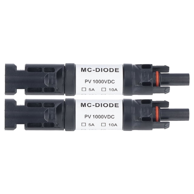 Conector solar fotovoltaico en V, MC‑20D 1000V Solar PV Portafusible solar PV Conector de fusible solar PV Respuesta rápida