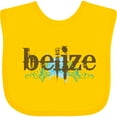 thumbnail image 3 of Inktastic Belize Country Grunge Shirts Boys or Girls Baby Bib, 3 of 4