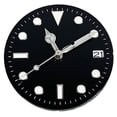 thumbnail image 4 of Esfera de reloj de 28,5mm para piezas de movimiento NH36/NH35, repuesto de relojero de moda Negro, 4 of 8