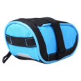 thumbnail image 4 of MesaSe Bike Rear Bag Seat Mounted Nylon Pouch Phone Key Wallet Waterproof Zipper Closure Bag, 4 of 10