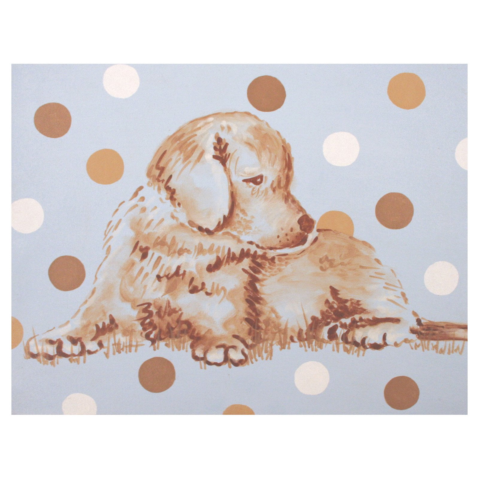 Marmont Hill Buddy Print on Wrapped Canvas
