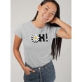 thumbnail image 2 of Oh Yellow Daisy T-Shirt Women -Image by Shutterstock, Female Large, 2 of 4