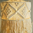 thumbnail image 4 of Handmade Wall Tapestry Lampshade Macrame Boho Decor Handcraft, 4 of 6