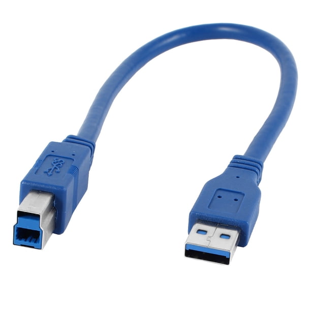 USB 3.0 a to B Cable, USB 3.0 Cable a Male to B Male Data Sync Power Cable Cord for Scanner, Printer, External Hard Drivers and More