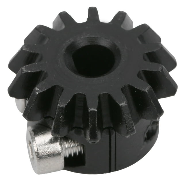 Piñón de robot de acero fundido Tipo de sujeción Piñón cónico de 14 dientes 6 mm DBore 1.5 MOD