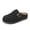 Black, variant on Pennysue Women Clogs Slip On Suede Mule Shoes Buckle Arch Support Comfortable Casual House Slippers Outdoor Work
