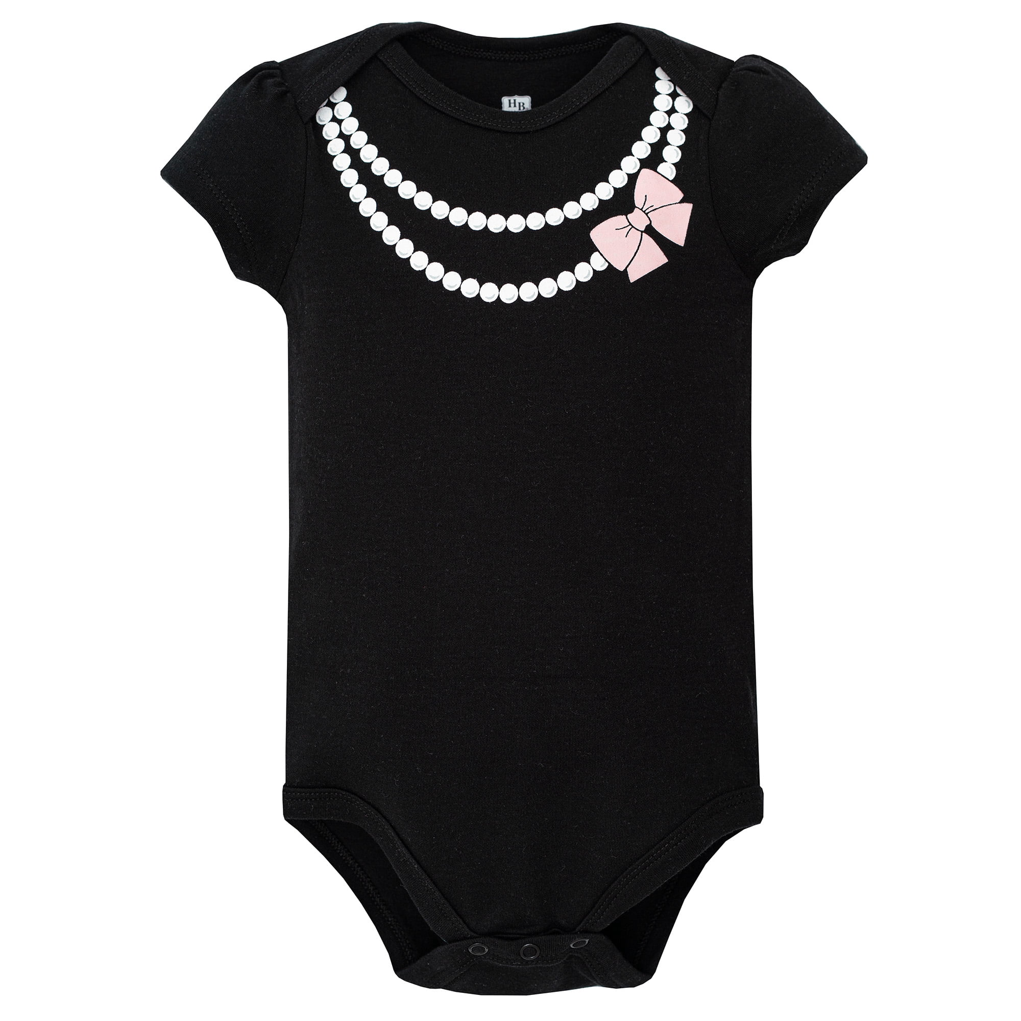 Hudson Baby Infant Girls Cotton Bodysuits 5-Pack, Bonjour Paris, Preemie