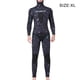 thumbnail image 2 of Trituras profesionales Traje de buceo a prueba de frío Pescado Caza Premium con capucha de manga larga con capucha de manga larga de manga larga traje de surf traje verde XL 3MM seitruly OD017116-03, 2 of 6