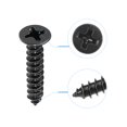 thumbnail image 3 of Uxcell M3.5 x 18mm Wood Screws Carbon Steel Black Oxide Black 200 Pack, 3 of 5