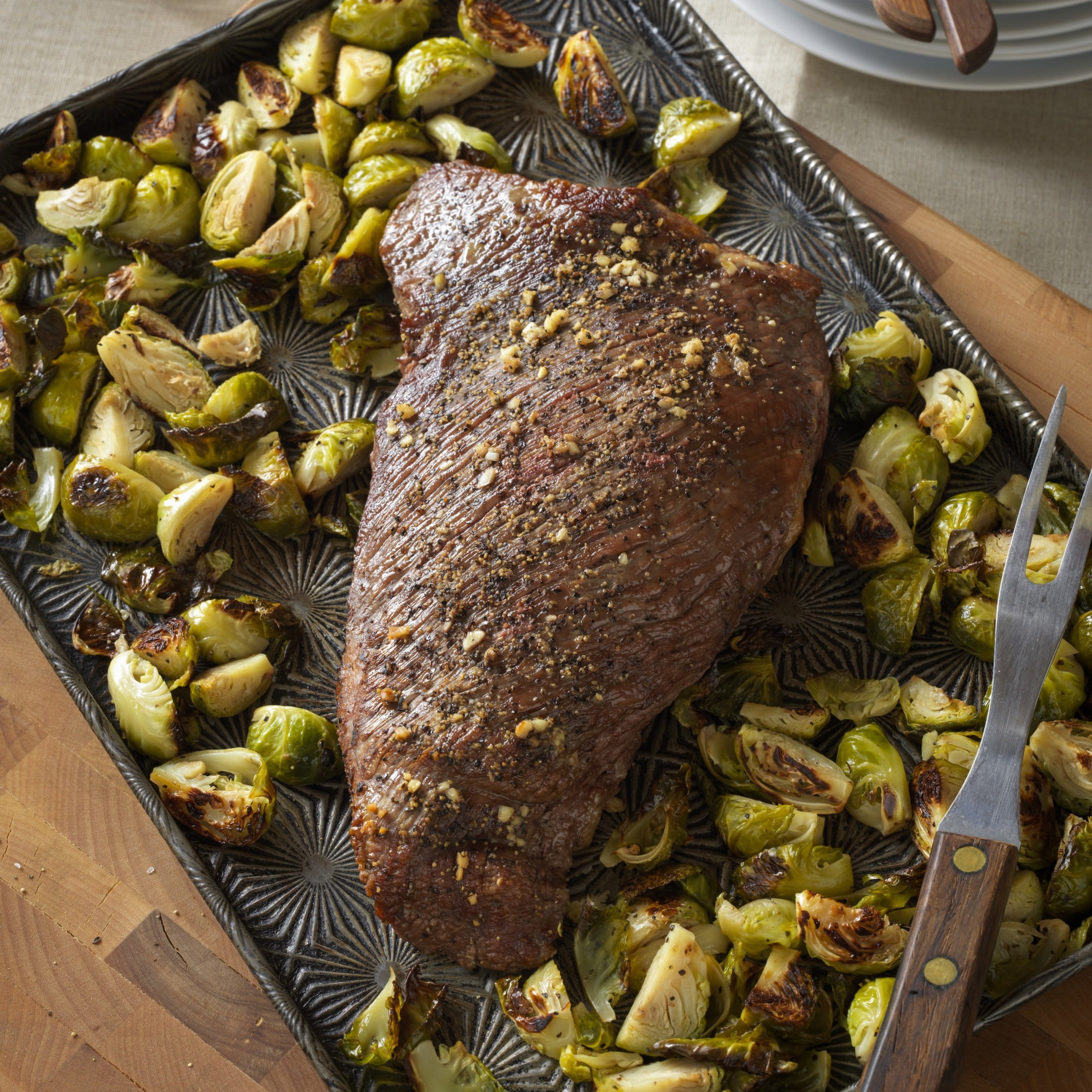 Beef Tri Tip Roast, 1.52 - 4.0 lb Tray