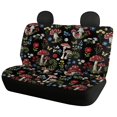 thumbnail image 5 of Uourmeti Vintage Mushroom Floral Cushion Protector Covers for Men, 2 Pack Car Rear Seat Covers Washable Non-Slip Universal Seat Cover Sets, 5 of 7
