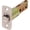 Satin Nickel, variant on Stone Harbor Hardware Latch for Round Pocket Door Locks, Entry, 2-3/4 Inches, Matte Black