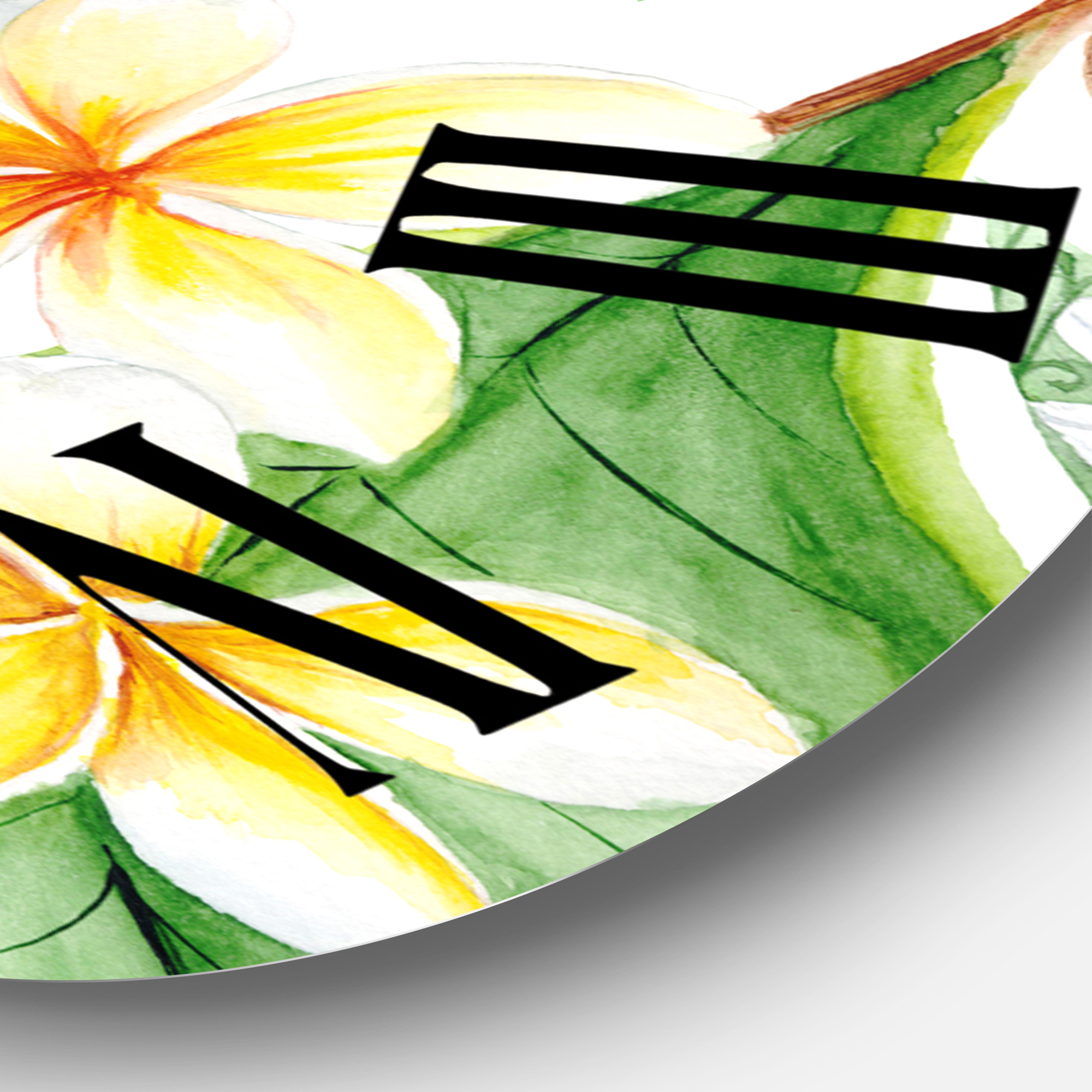 Designart 1 in Modern,Contemporary Wall Clock
