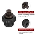 thumbnail image 4 of Uxcell Hydraulic Hole Punch Die 8.5mm for Angle Steel Iron Aluminum, Burgundy & Black, 4 of 5
