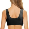 thumbnail image 2 of WZXFASHION Womens No Ring French Womens Front Close Bra T Back Plus Size Unlined Bra For Large Bust Bra A XXXXXXXL, 2 of 9
