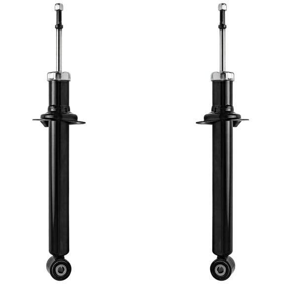 Detroit Axle - Front Bare Strut Shocks Assembly Replacement for 2006-2015 Lexus IS250 IS350