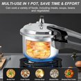 thumbnail image 4 of Dsseng Domqga 3 L Aluminum Stovetop Pressure Cooker, 4 of 10