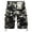 Light Army Camo, variant on TRGPSG Men's Cotton Camo Cargo Shorts Relaxed Fit Multi Pocket Outdoor Cargo Work Shorts 33