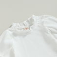 thumbnail image 5 of Okbabeha Toddler Baby Girl Fall Winter Clothes Ribbed Knitted Sweater Pullover Shirt Suspender Skirt Dress Christmas Outfits, 5 of 8