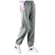 thumbnail image 1 of Gibobby Pantalones Casual Mujer Petite Moda Plus Harem Casual Encaje Mujer Sólidos Pantalones de Velvet Pantalones Elastic Velvet (Grey, M), 1 of 4