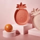 thumbnail image 3 of Conjunto de 4 bandejas de plástico en forma de piña, platos de fruta de plástico creativos, bandejas reutilizables para servir, frutas, aperitivos, postres, ensaladas, nueces secas Feliz Sencillez, 3 of 5