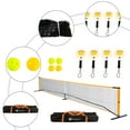 thumbnail image 6 of Portable Pickleball Set with 4 Paddles & Balls, Complete Set with Net, Easy Setup, Outdoor & Indoor Use, Carrying Bag Included, Great for Families, 6 of 8