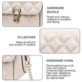 thumbnail image 3 of Adecuado para que las mujeres vayan a trabajar para tener citas. Bolso de hombro de gran capacidad, bolso cruzado de PU, 3 of 5
