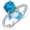 5, variant on Blue Opal Butterfly Ring, S925 Sterling Silver Butterfly Ring Blue Opal Engagement Ring Gift for Anniversary Birthday Mother's Day