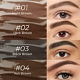 thumbnail image 6 of SACE LADY Eyebrow Gel Long Lasting Waterproof Smudge-proof Pigemented Tinted Eye Brow Cream Makeup Kit 0.6 Fl Oz, 6 of 9