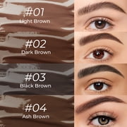 SACE LADY Eyebrow Gel Long Lasting Waterproof Smudge-proof Pigemented Tinted Eye Brow Cream Makeup Kit 0.6 Fl Oz