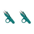 thumbnail image 4 of relayinert Stainless Steel Sewing Scissors For Effortless Cutting Precise Cutting green 2Set, 4 of 6