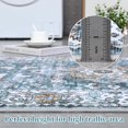 thumbnail image 2 of TROPOW Washable Area Rugs,Rugs for Living Room Bedroom Decor Oriental Vintage Carpet Non Skip Floor Mats Distressed Large Rug for Classroom Nursery Dining Room Office, 2 of 9
