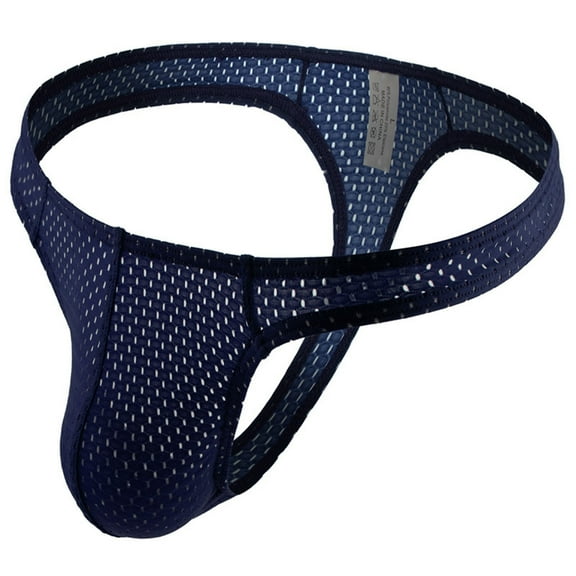 Honeeladyy Clearance Mens Underwear Ring Panties Attractive Fashion Breathable Nylon Mesh Thong Cool And Comfortable