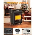 thumbnail image 6 of Kohree Portable Propane Heater, Indoor 18,000 BTU Cabinet Space Heater with 3 Heat Settings for Garage, Camping, RV, Outdoor, 6 of 14