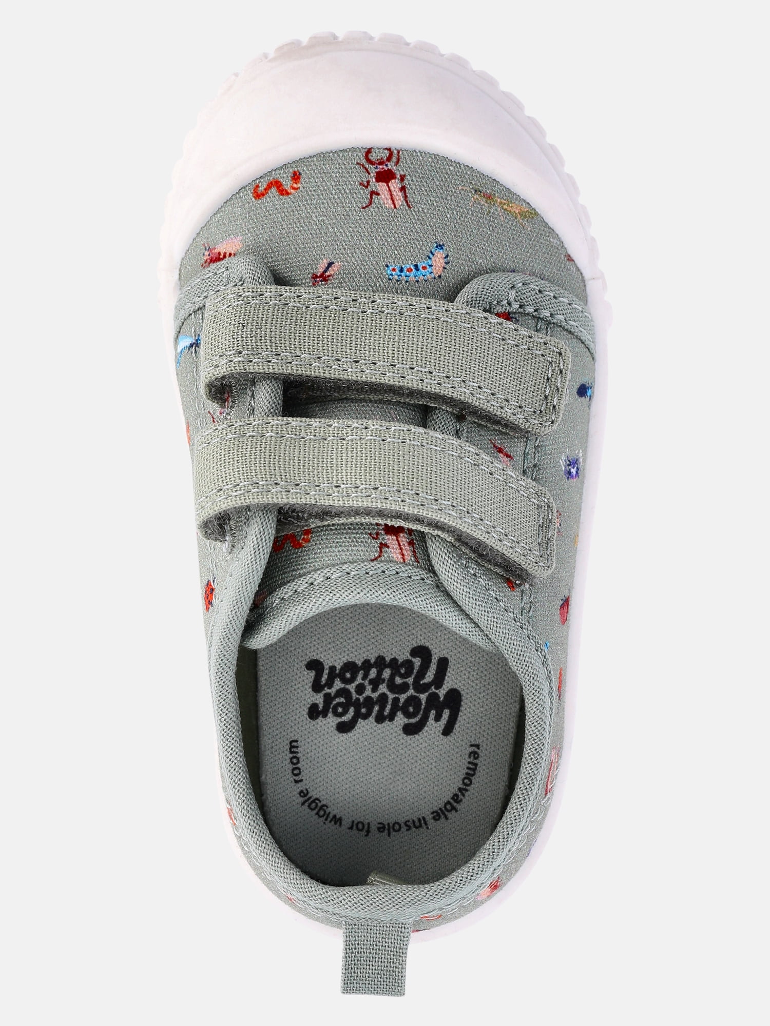 Wonder Nation Baby and Toddler Boys Bump Toe Sneakers with Adjustable Strap