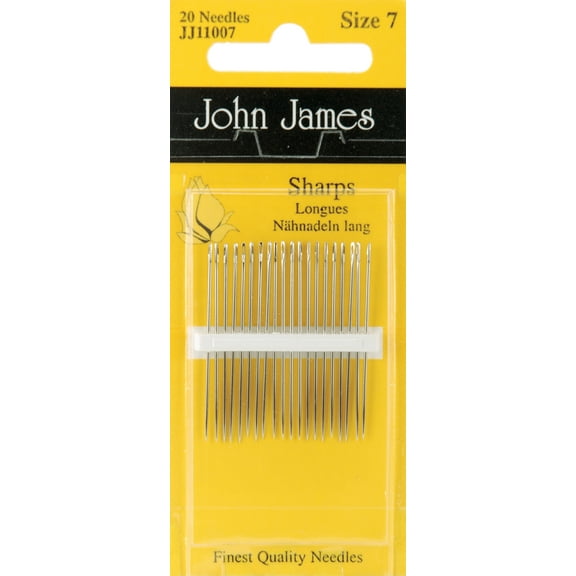 John James Sharps Hand Needles-Size 7 20/Pkg