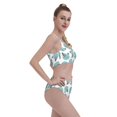 thumbnail image 6 of High Waisted Bikini Sets For Women, Quirky Cartoon Cat Face Swimsuits Tummy Control, Two Pieces Bathing Suit, 6 of 8