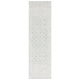 thumbnail image 3 of Safavieh Abstract Dusko Trellis Wool Runner Rug, Blue/Ivory, 2'3" x 8', 3 of 12