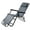 Grey, variant on Portable Folding Recliner Chair, Dual Use Extendable Lounge Chair with Adjustable Headrest, 270 lbs Capacity, Compact for Camping, Beach, Patio & Outdoor Use