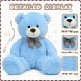 thumbnail image 4 of MorisMos Giant Teddy Bear 55" Stuffed Animal Soft Big Bear Plush Toy, 4 of 7