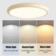 thumbnail image 4 of Iluminación Tris Color Cream Breezes Protección para los ojos Lámparas de techo Lámparas modernas simples Luces principales Espectros completos Luces para dormitorios, 4 of 5
