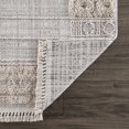 thumbnail image 6 of Hauteloom Sulak Living Room, Bedroom Area Rug - Farmhouse - Charcoal, Cream, Beige - 7'10" x 10', 6 of 17